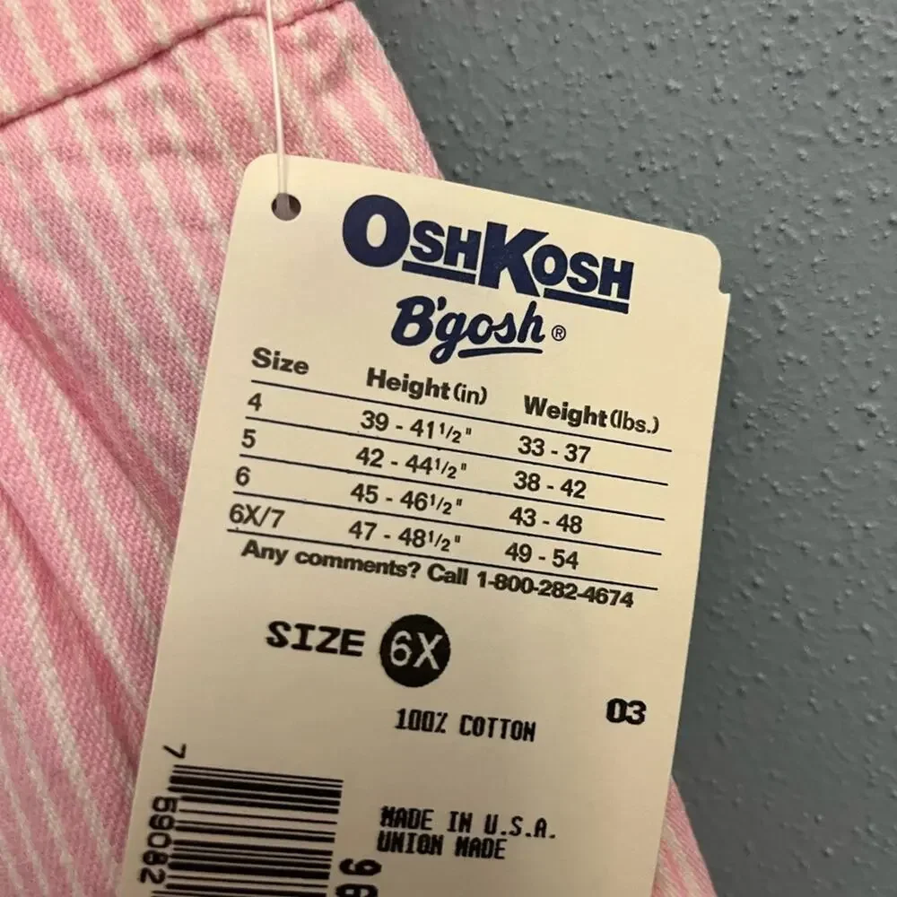 NWT Vintage Oshkosh B’Gosh Dress - Made in USA